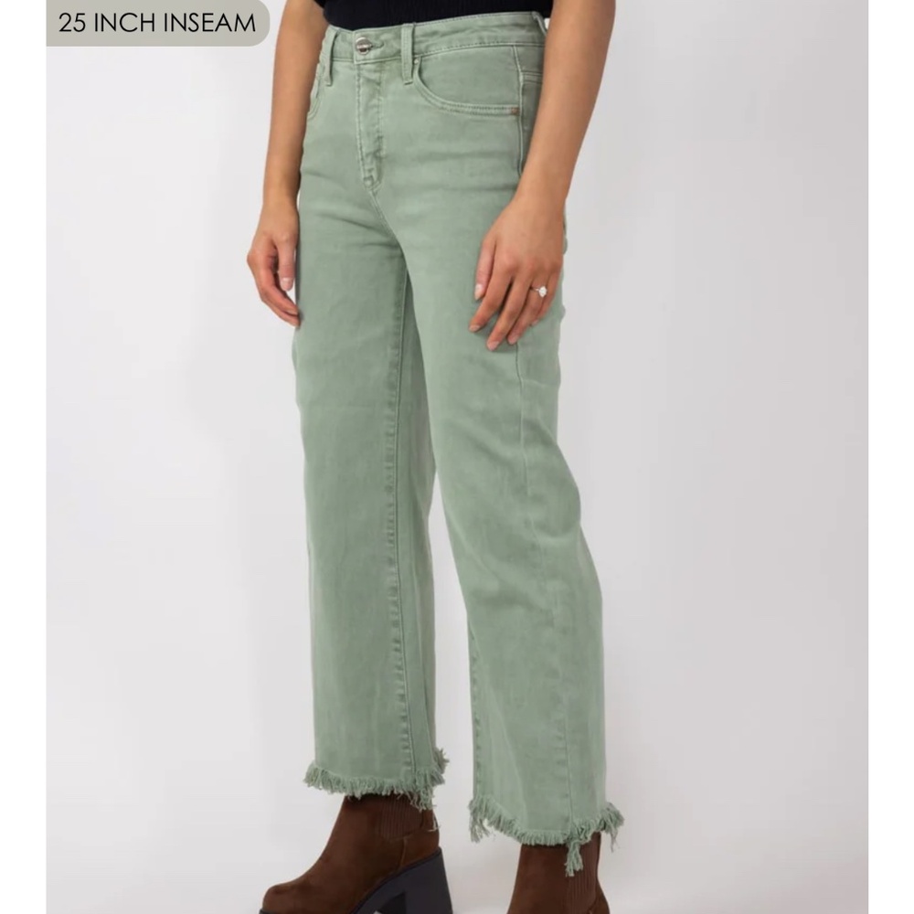 High rise jeans